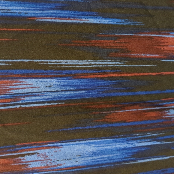 Abstract blue black top - Picture 2 of 4